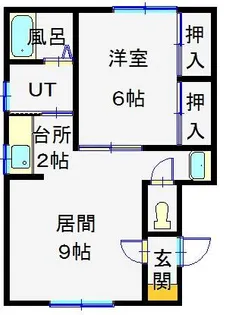 WOOD PLAZA【1階】の間取り