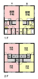 北海道余市郡余市町黒川町16丁目【アパート】の間取り