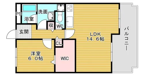 京橋アドバンス21【10階】の間取り