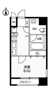 アーバンフラッツ四条西洞院【9階】の間取り