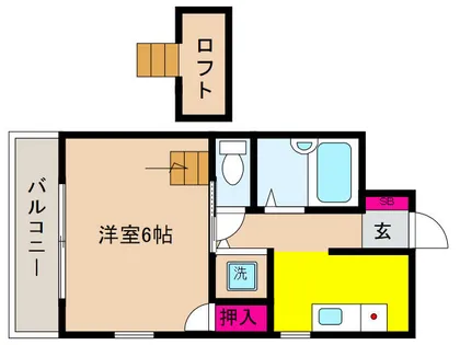 兵庫県神戸市東灘区住吉宮町1丁目【マンション】の間取り