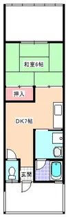 京都府京都市右京区太秦御所ノ内町【一戸建】の間取り