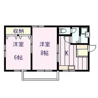 ハイネスSB【101号室】の間取り