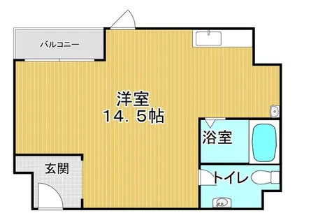 パレス野江【4階】の間取り