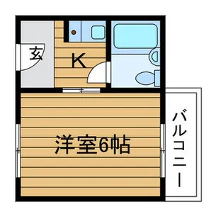 ビスタ千里丘Ⅲ【305号室】の間取り