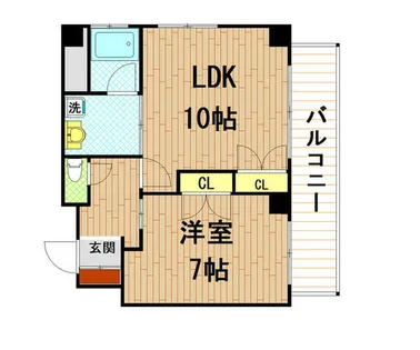 リーグレック元町【4階】の間取り