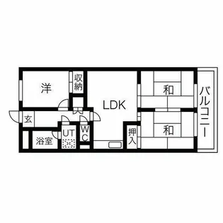リアライズ矢田川(旧 メゾンドベルコリーヌ【7階】の間取り