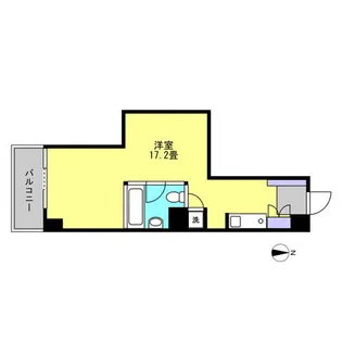 FLATS GAZERY(フラットガゼレイ【408号室】の間取り