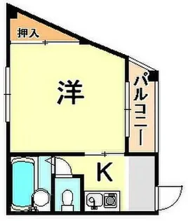 黒田マンション【3階】の間取り