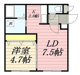 casa otto【4階】の間取り