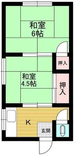 山中文化【2階】の間取り