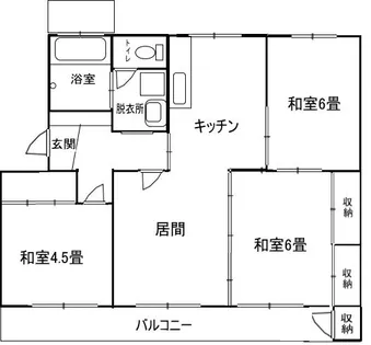 ネスタ花山【2階】の間取り
