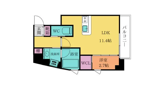 グラン グレイス【301号室】の間取り