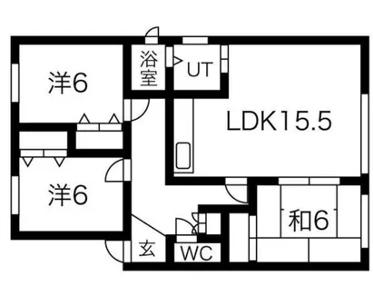 コーポMARUMIYA C【3階】の間取り