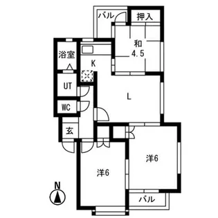 ハイタウン小島【202号室】の間取り