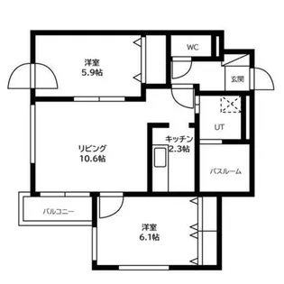 LAMAIN RISO(ラマンリーゾ)【1階】の間取り