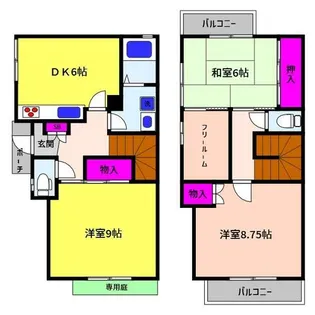 兵庫県神戸市東灘区御影本町2丁目【一戸建】の間取り