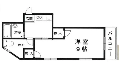 メゾンドール豊寿荘【5階】の間取り