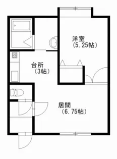 ファーネスA【1階】の間取り