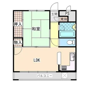 ロイヤルルベール【701号室】の間取り
