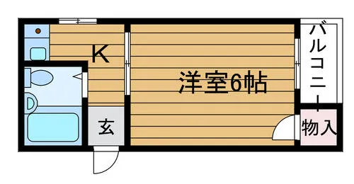 大阪府摂津市庄屋1丁目【マンション】の間取り