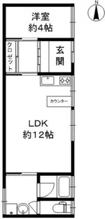 奈良県奈良市西包永町【テラスハウス】の間取り