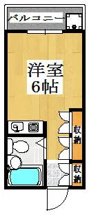 兵庫県明石市西明石南町2丁目【マンション】の間取り