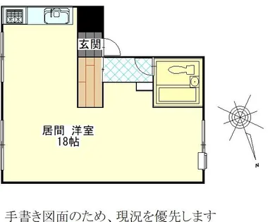 ミナミ石油拓北ビル【301号室】の間取り