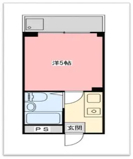 1Kの間取り画像