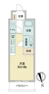 La Douceur今池【0202号室】の間取り