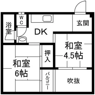 兵庫県神戸市中央区琴ノ緒町2丁目【マンション】の間取り