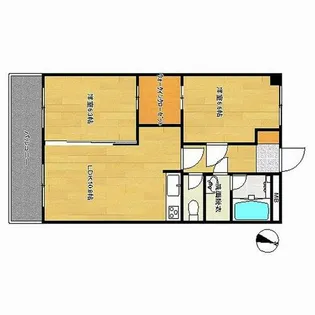 ヴィライチキ【2階】の間取り