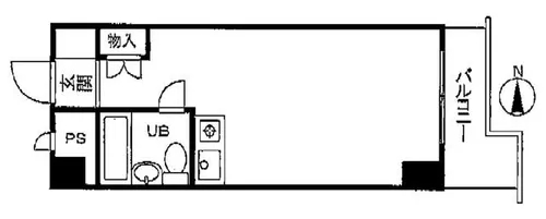 GSハイム船場【2階】の間取り