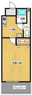 ドリーム春日【305号室】の間取り