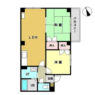 北海道札幌市南区澄川一条4丁目【マンション】の間取り