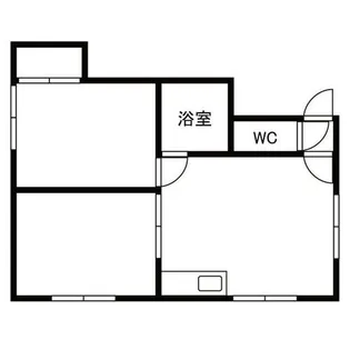 北海道石狩市花川北一条5丁目【アパート】の間取り