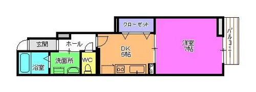 メゾン・ド・カンパーニュ【1階】の間取り