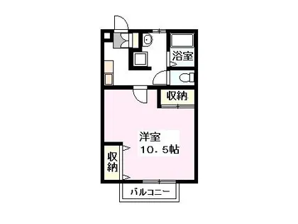 セレッソ津屋崎【101号室】の間取り