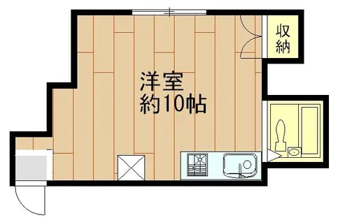 兵庫県神戸市中央区日暮通2丁目【マンション】の間取り