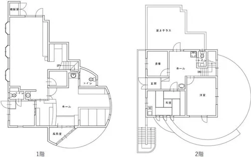 兵庫県豊岡市竹野町竹野【一戸建】の間取り
