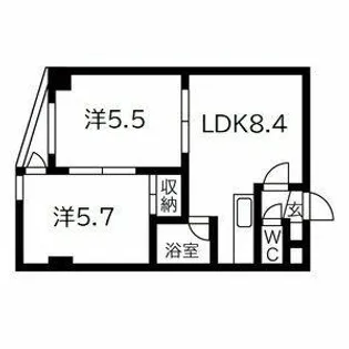 北海道札幌市北区北三十二条西3丁目【マンション】の外観