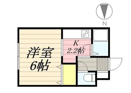 ラヴェール元町【0105号室】の間取り