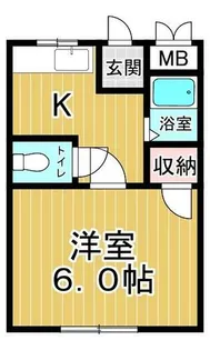 大阪府大阪市城東区今福西1丁目【マンション】の間取り