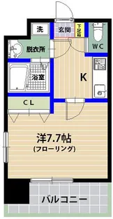 イル・コルティーレ【502号室】の間取り