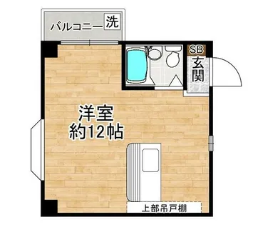 グレイスモトヤマ【201号室】の間取り