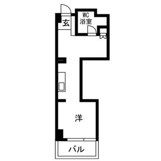 FLATS GAZERY(フラットガゼレイ【4階】の間取り