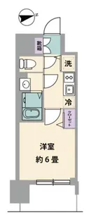 グランカリテ日本橋Ⅱ【905号室】の間取り