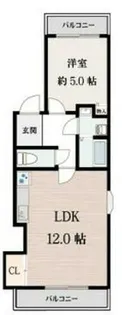 京都府京都市伏見区京町北8丁目【マンション】の間取り