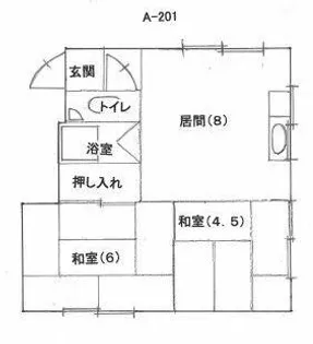 北海道札幌市東区北二十七条東12丁目【アパート】の間取り