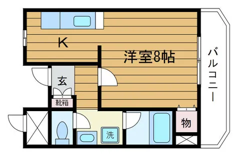 大阪府摂津市千里丘東4丁目【マンション】の間取り
